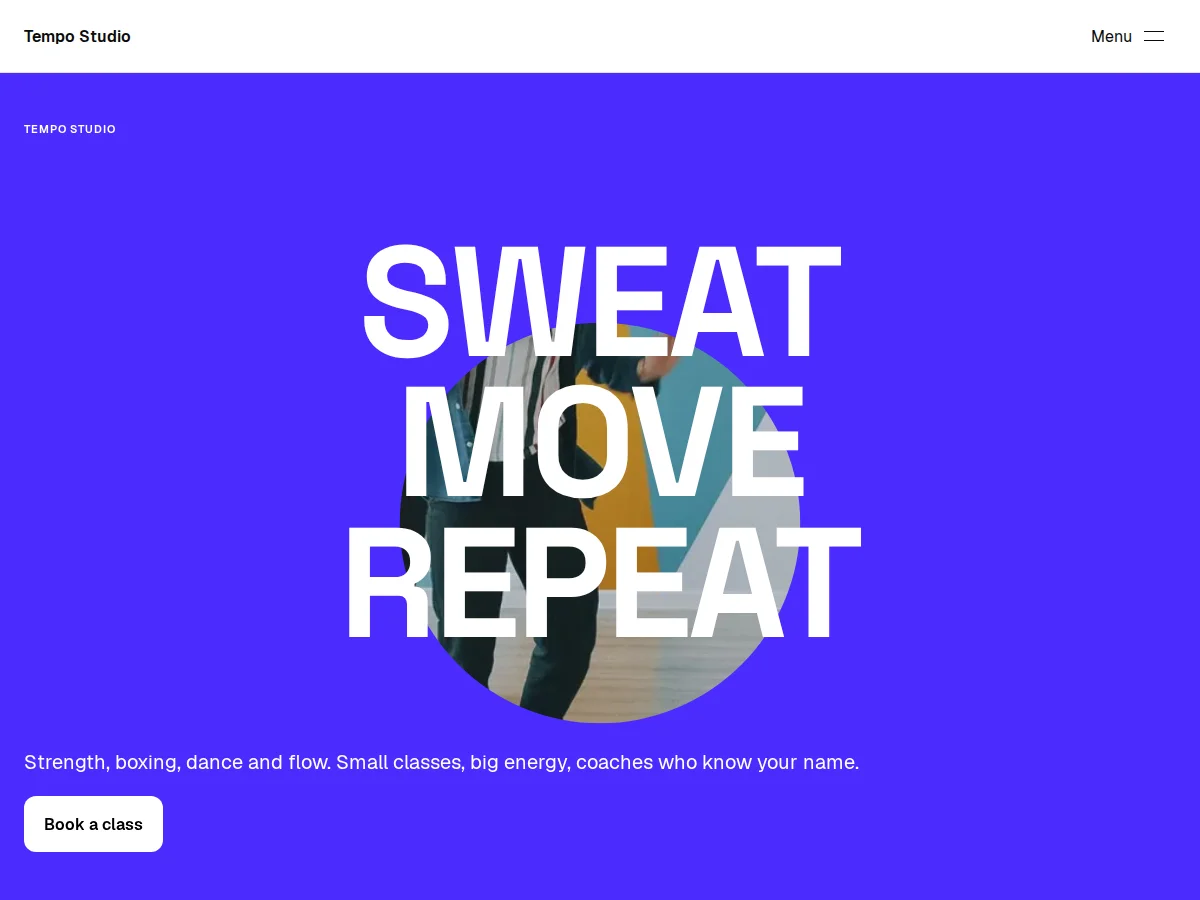 The Pulse website design